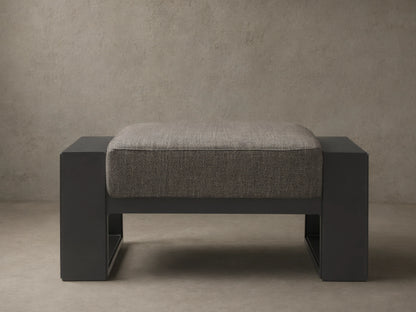 Canyon Outdoor Aluminum Ottoman