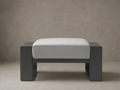Canyon Outdoor Aluminum Ottoman