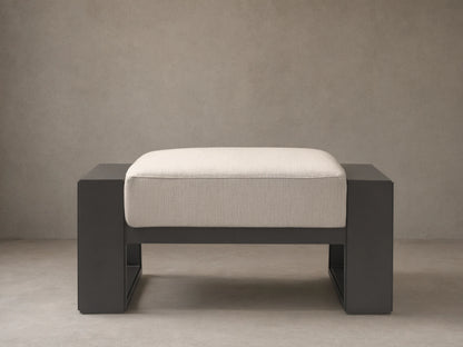 Canyon Outdoor Aluminum Ottoman