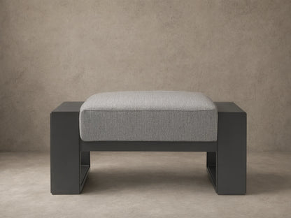Canyon Outdoor Aluminum Ottoman