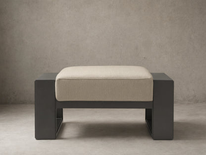 Canyon Outdoor Aluminum Ottoman