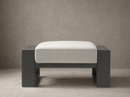 Canyon Outdoor Aluminum Ottoman