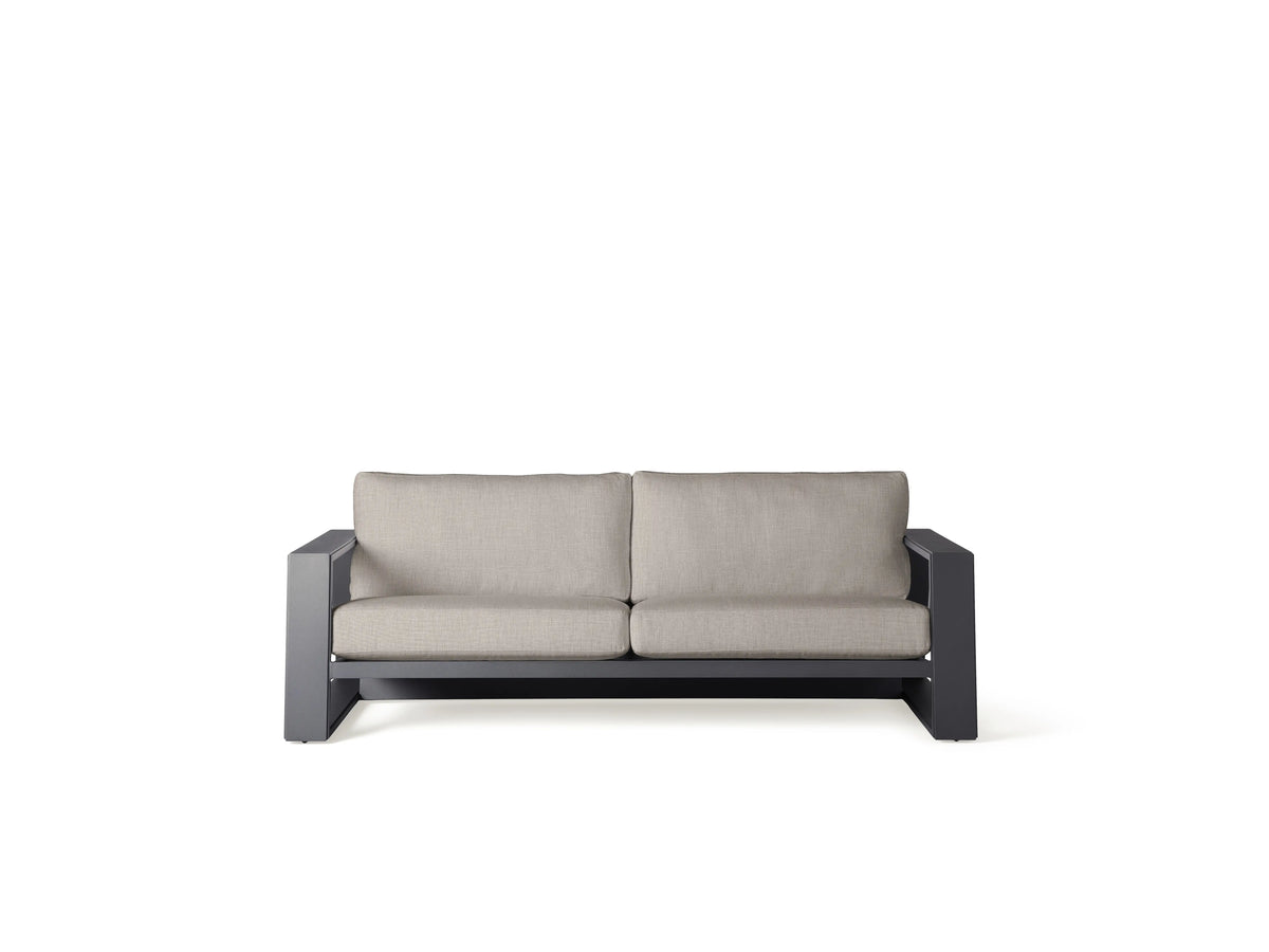 Canyon Outdoor Aluminum Sofa