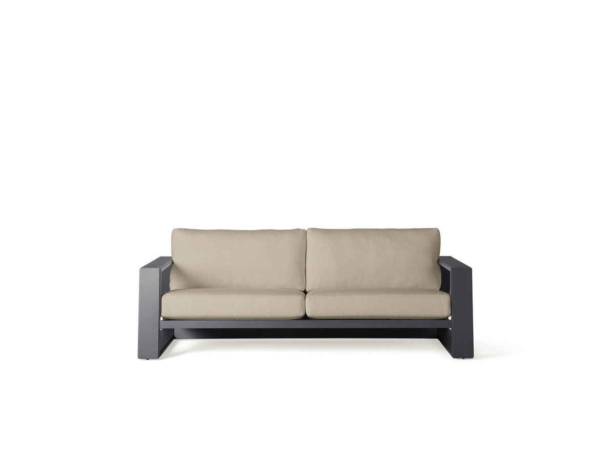 Canyon Outdoor Aluminum Sofa