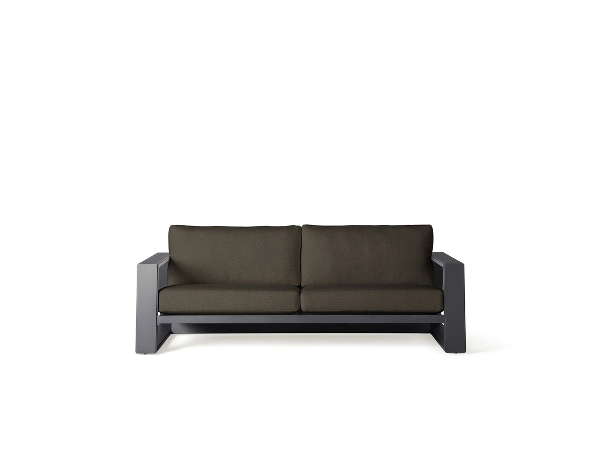 Canyon Outdoor Aluminum Sofa