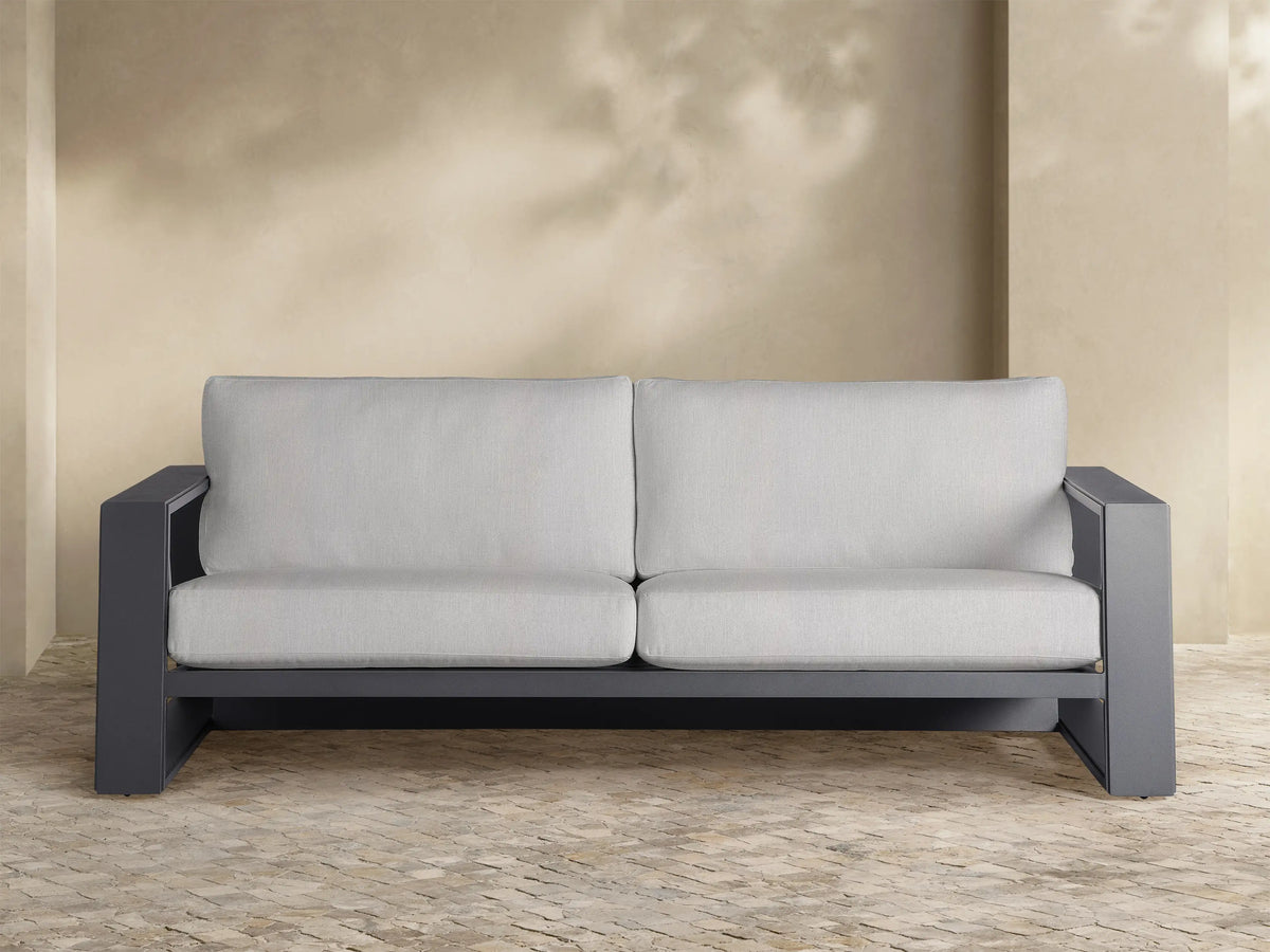 Canyon Outdoor Aluminum Sofa