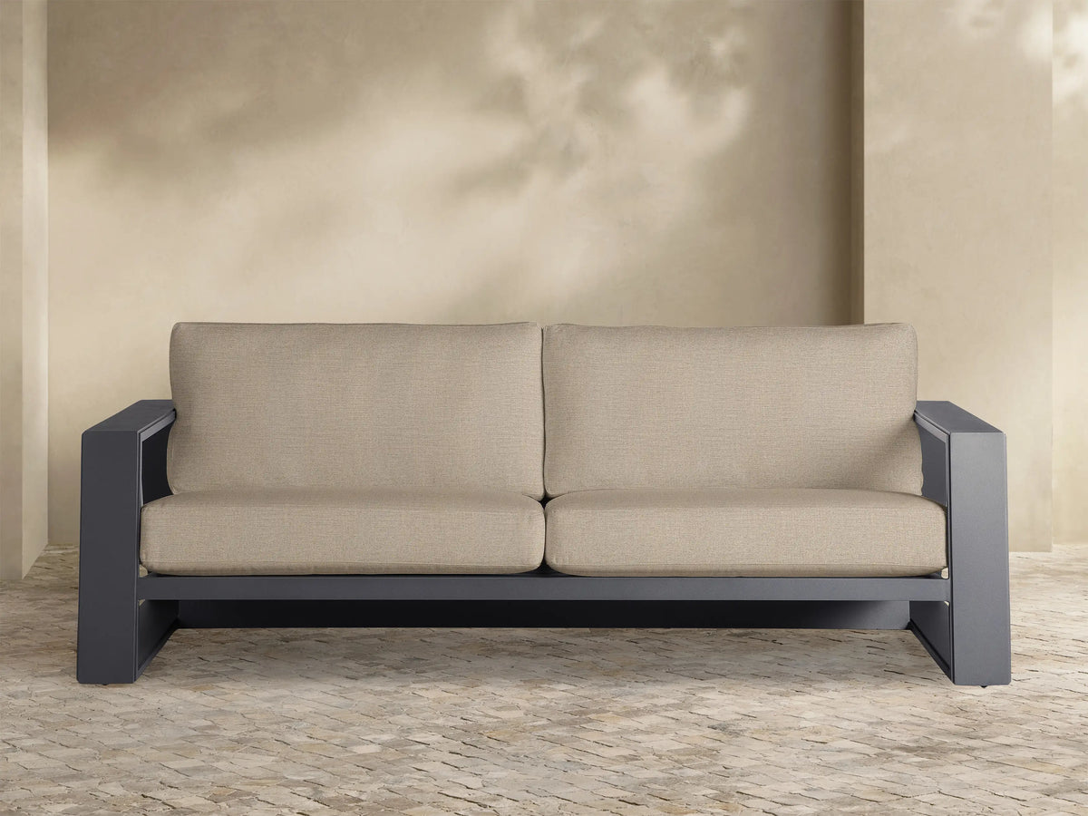 Canyon Outdoor Aluminum Sofa