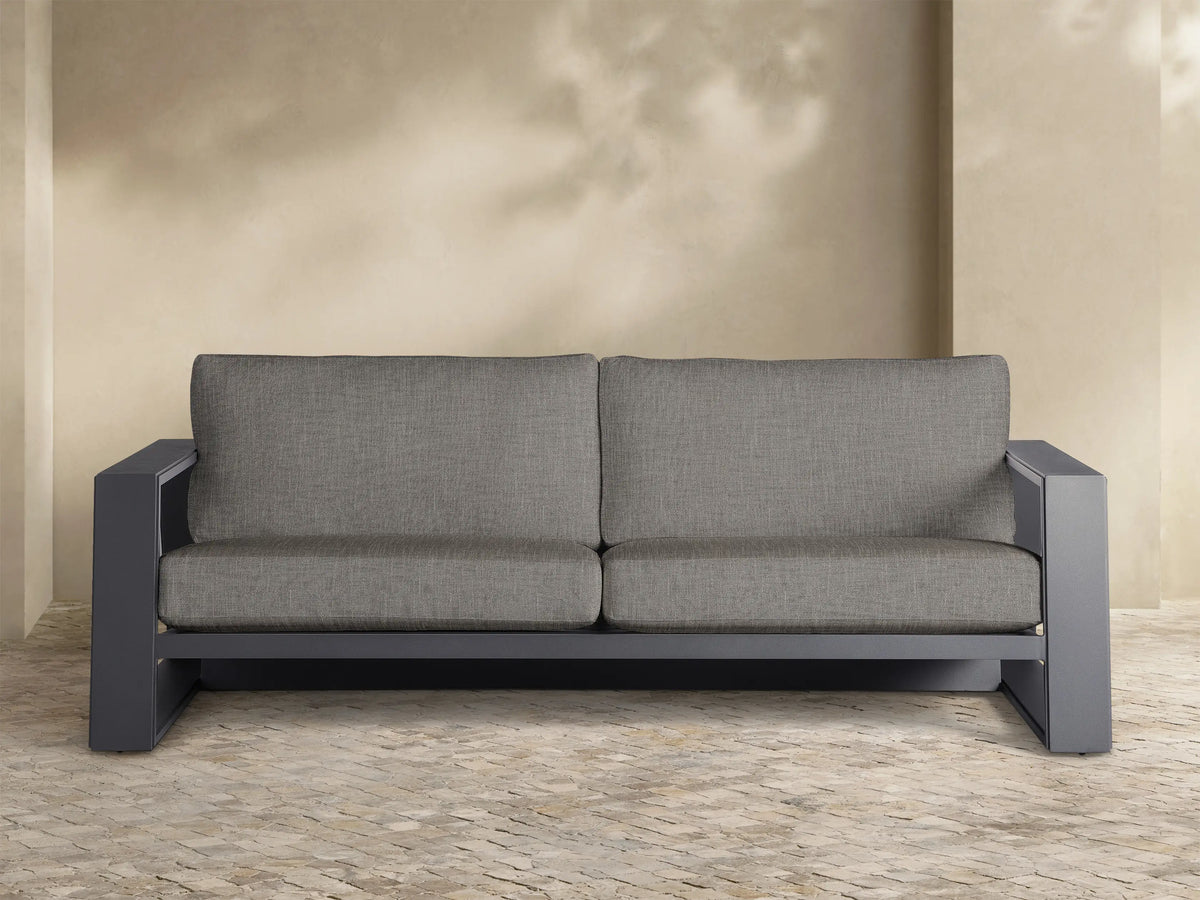 Canyon Outdoor Aluminum Sofa