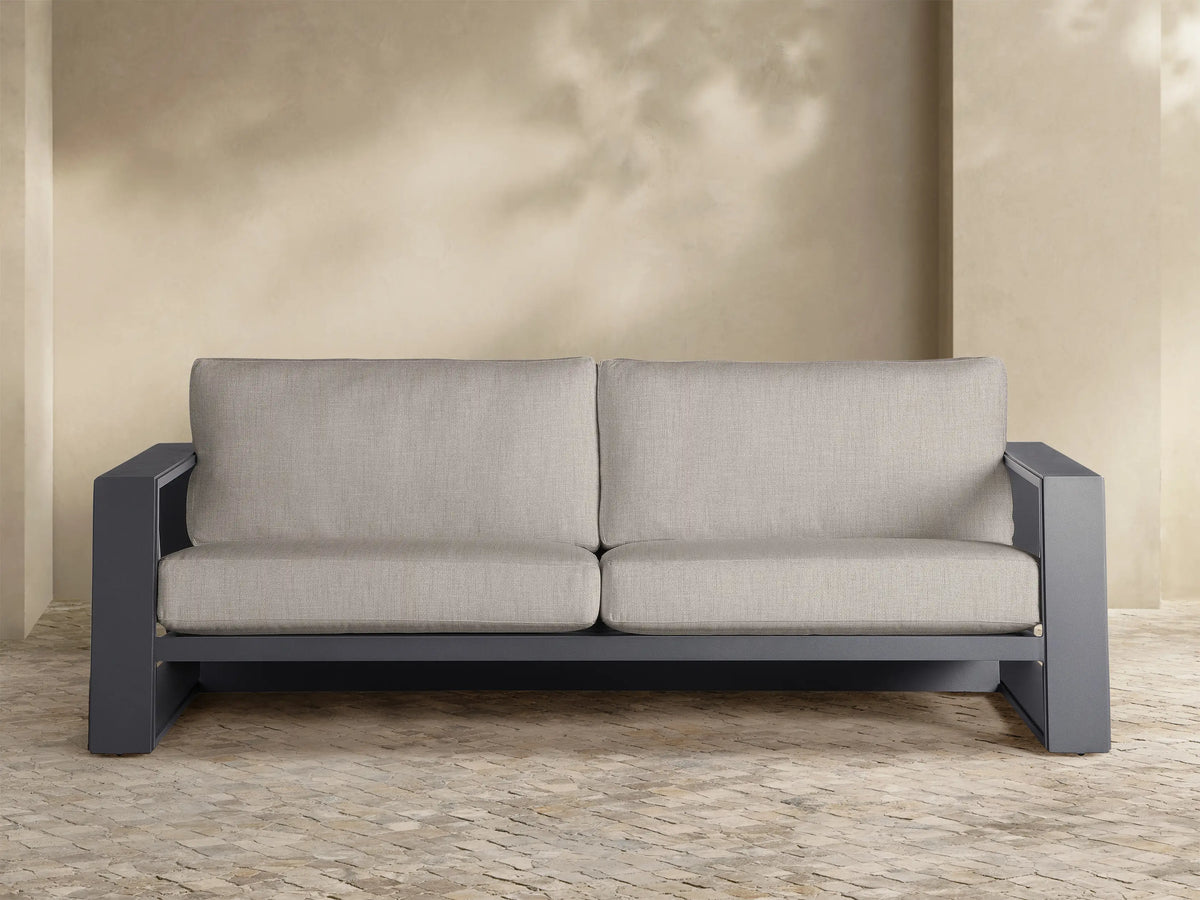 Canyon Outdoor Aluminum Sofa