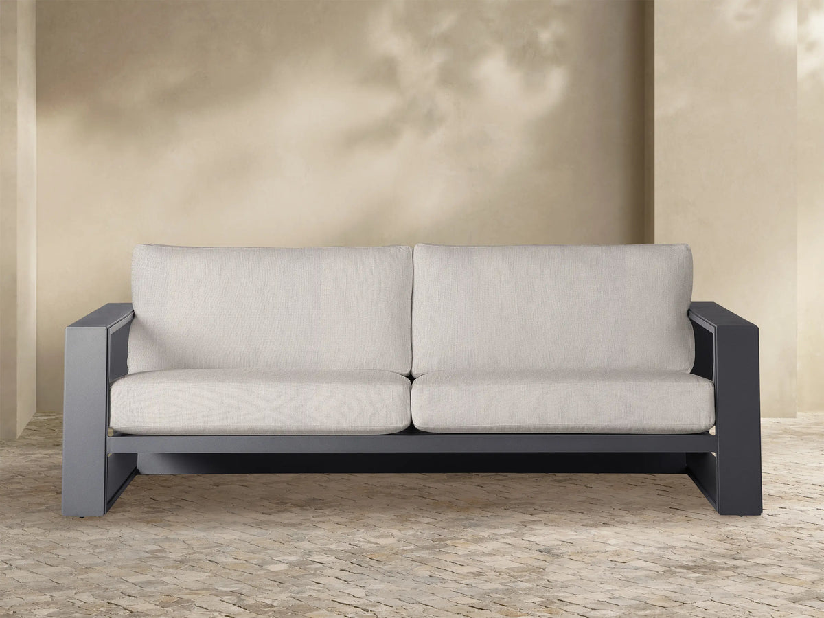 Canyon Outdoor Aluminum Sofa
