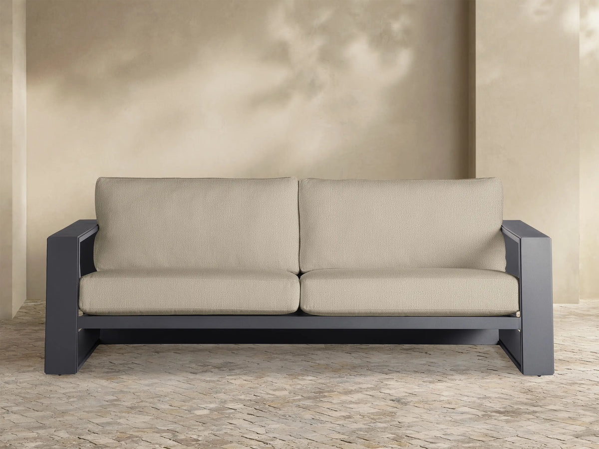 Canyon Outdoor Aluminum Sofa