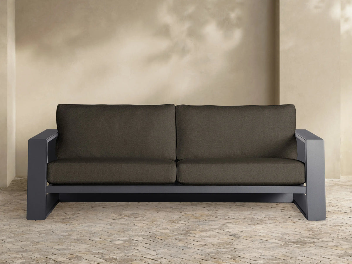 Canyon Outdoor Aluminum Sofa