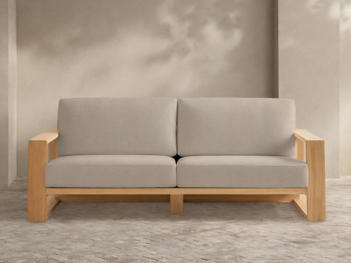Canyon Outdoor Teak Sofa