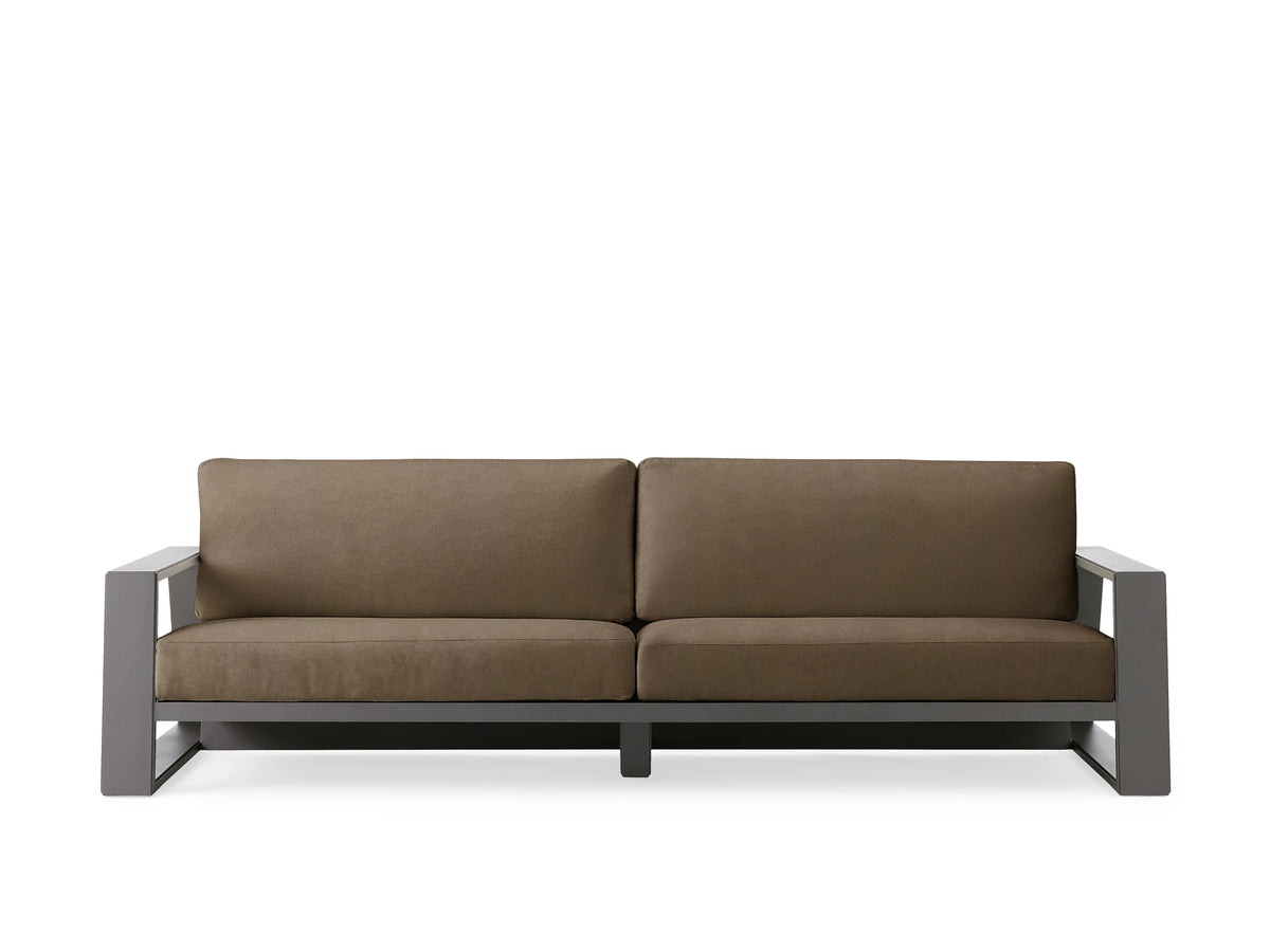 Canyon Outdoor Aluminum Sofa