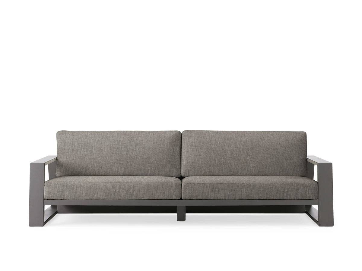 Canyon Outdoor Aluminum Sofa