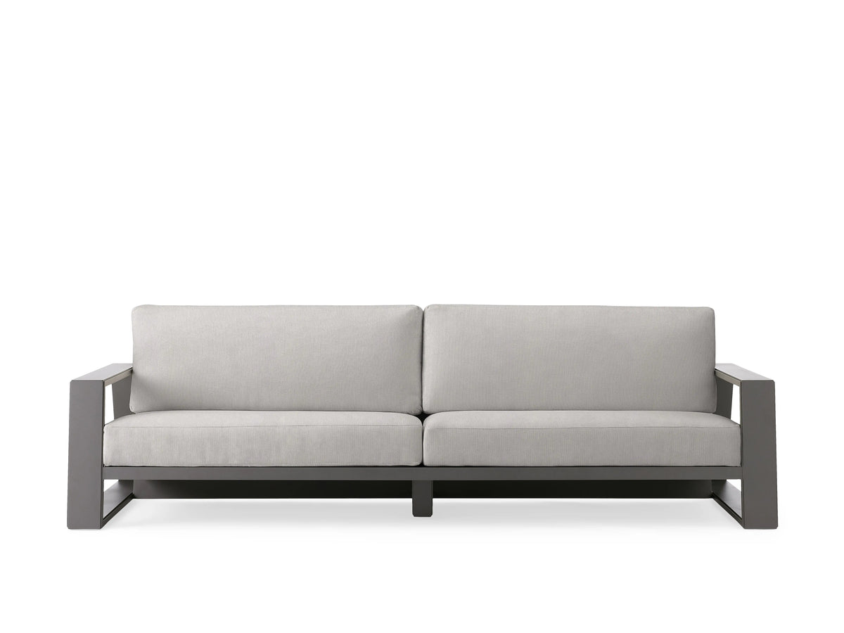 Canyon Outdoor Aluminum Sofa