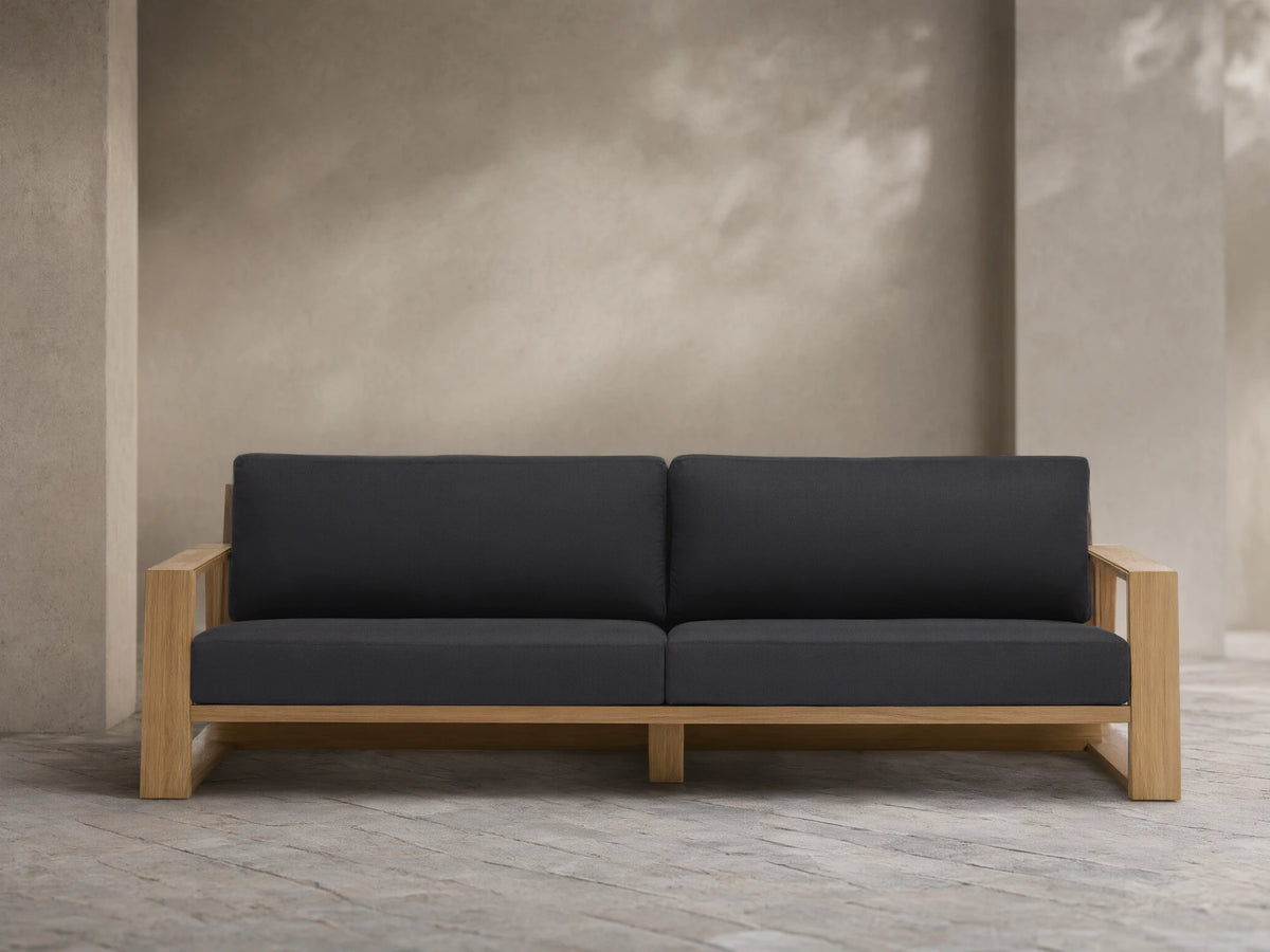 Canyon Outdoor Teak Sofa