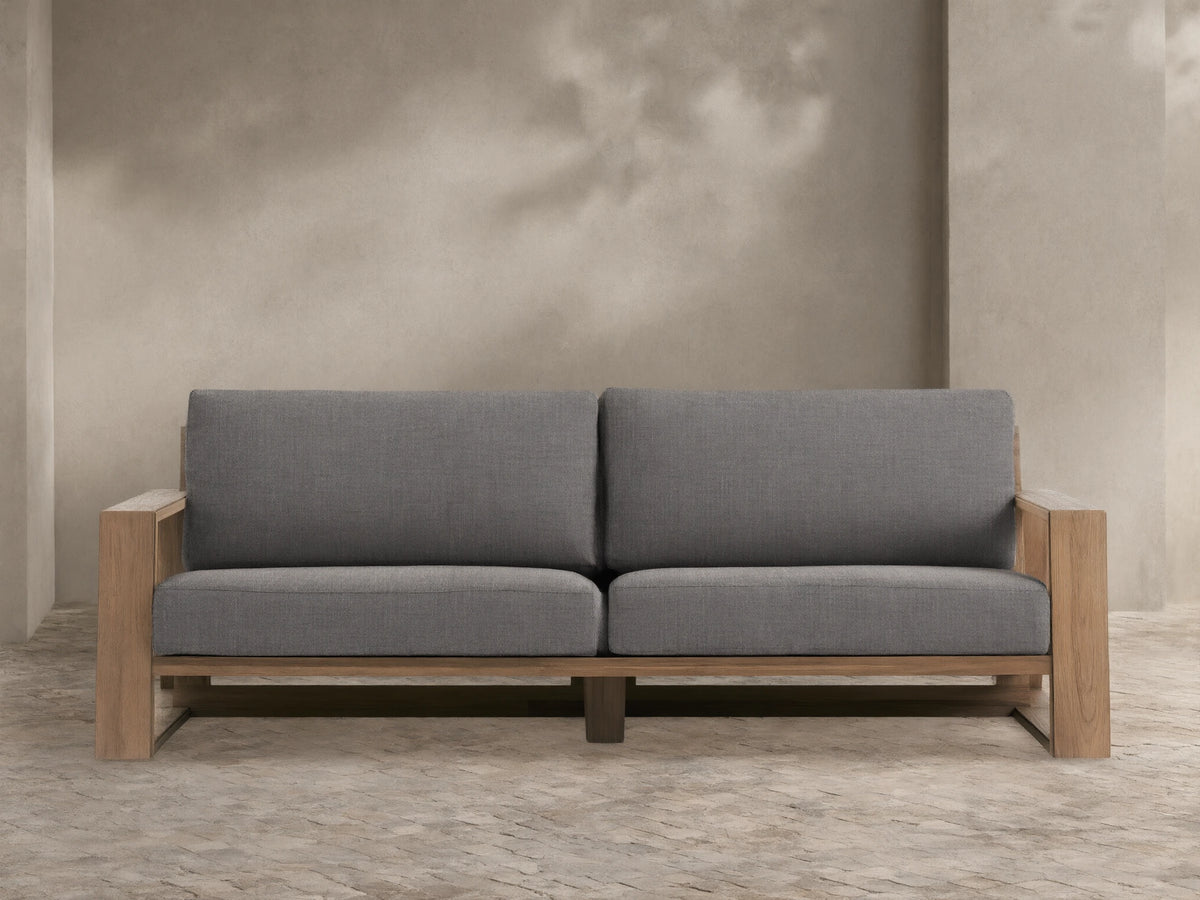Canyon Outdoor Teak Sofa