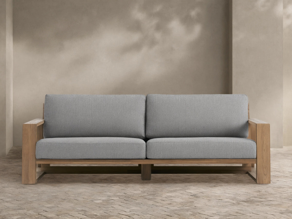 Canyon Outdoor Teak Sofa