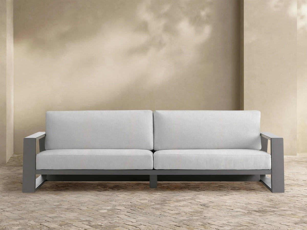 Canyon Outdoor Aluminum Sofa