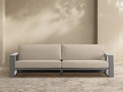 Canyon Outdoor Aluminum Sofa