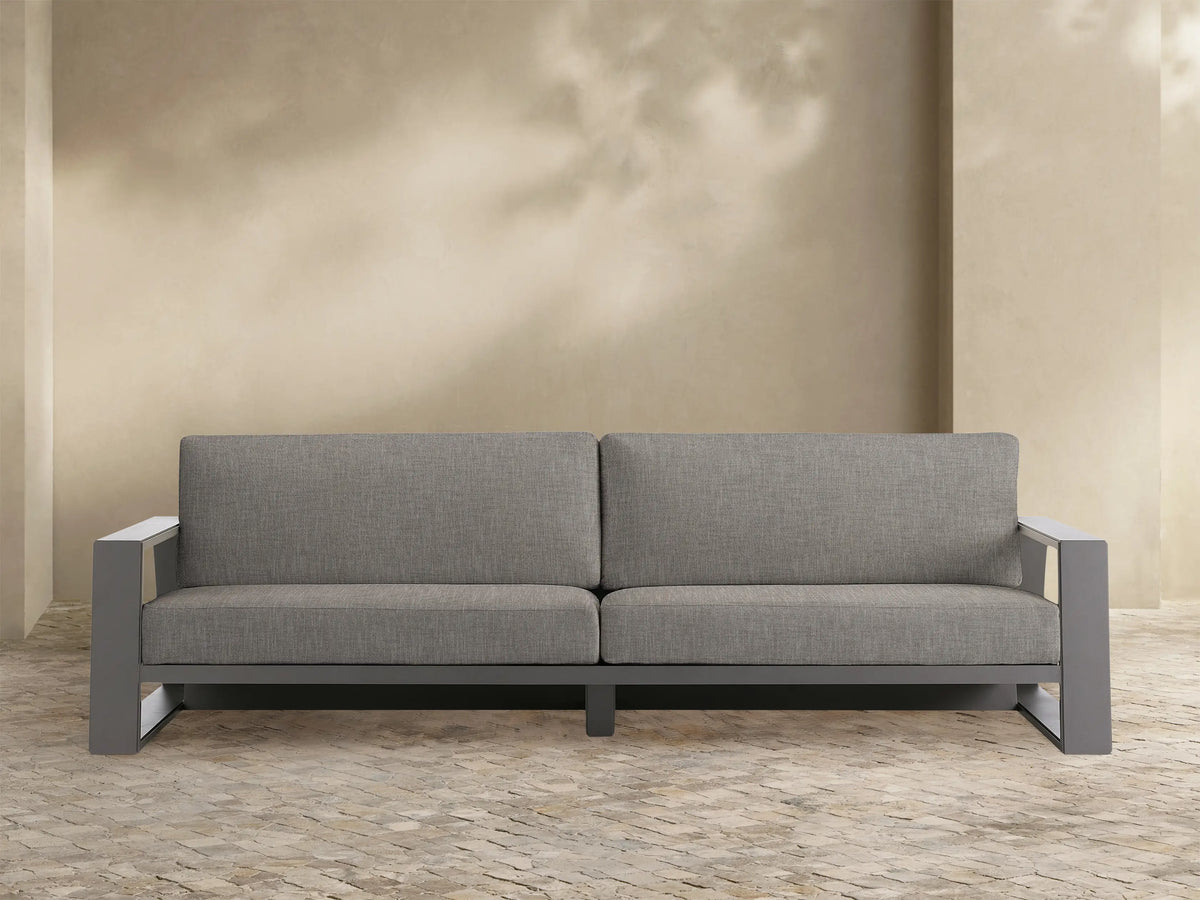 Canyon Outdoor Aluminum Sofa