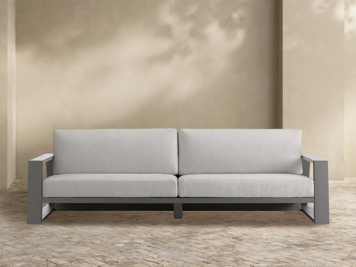 Canyon Outdoor Aluminum Sofa