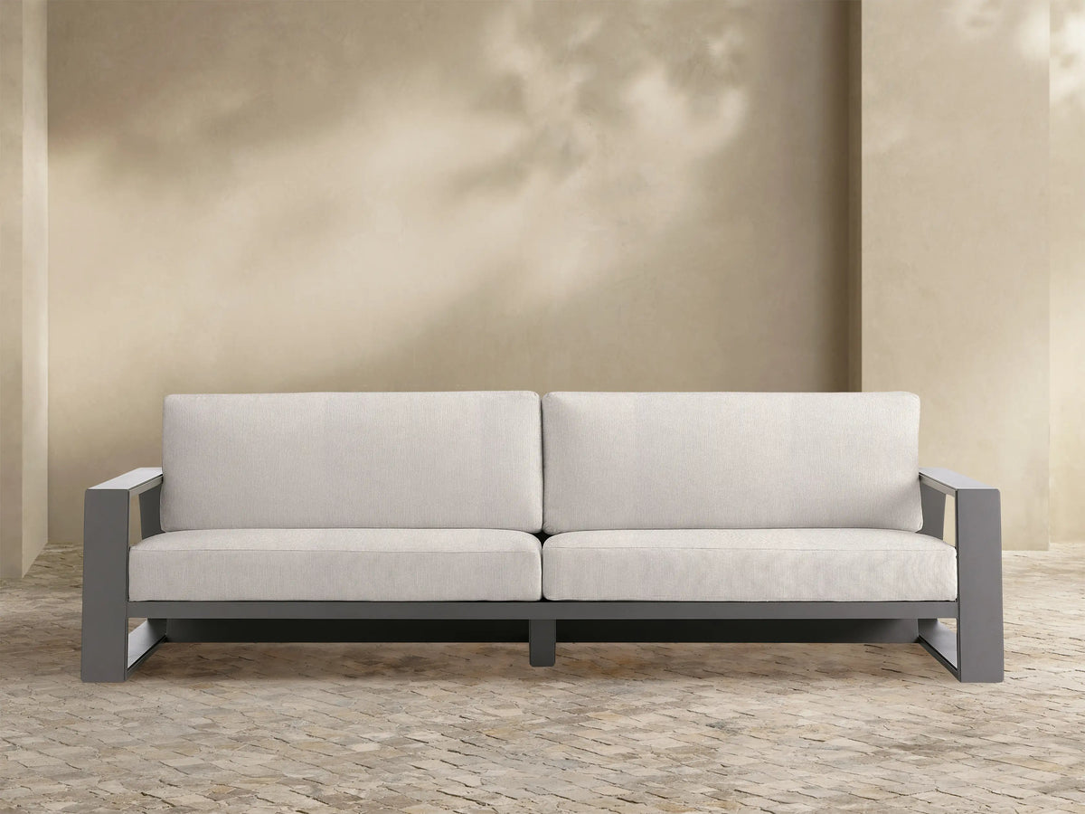 Canyon Outdoor Aluminum Sofa