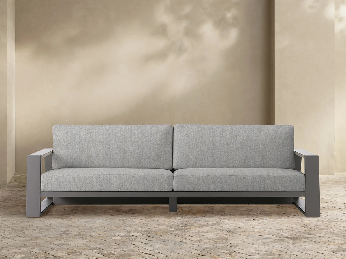 Canyon Outdoor Aluminum Sofa