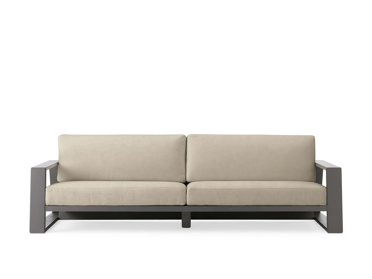 Canyon Outdoor Aluminum Sofa