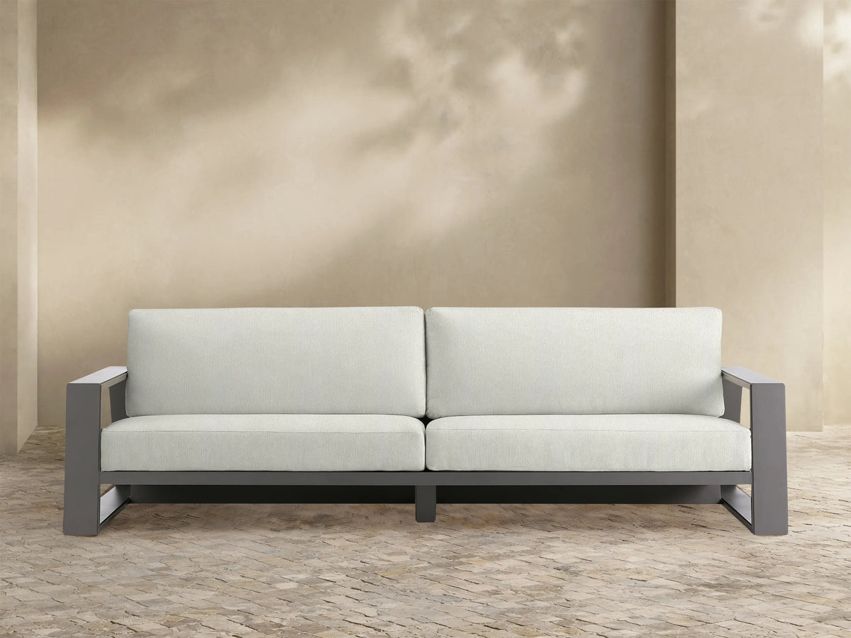 Canyon Outdoor Aluminum Sofa