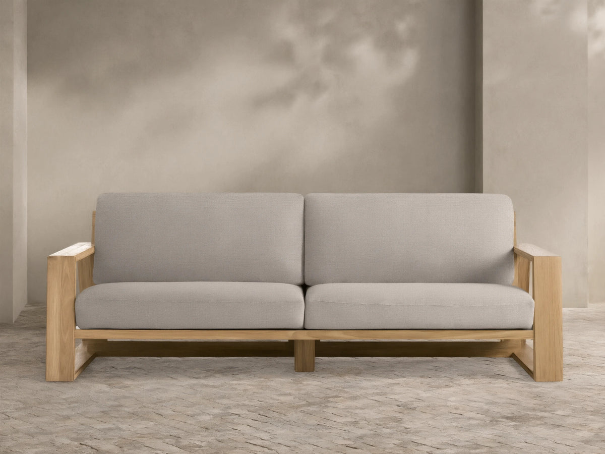 Canyon Outdoor Teak Sofa
