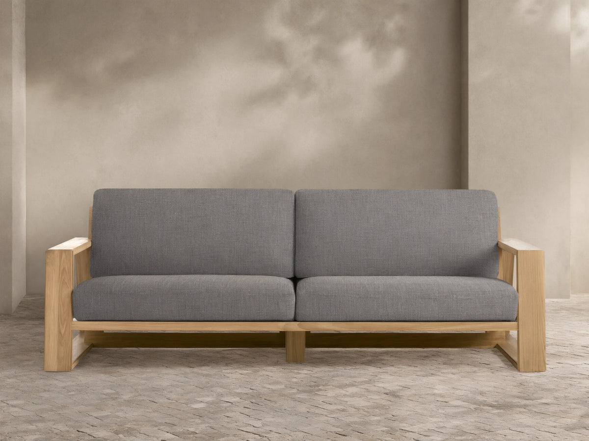 Canyon Outdoor Teak Sofa
