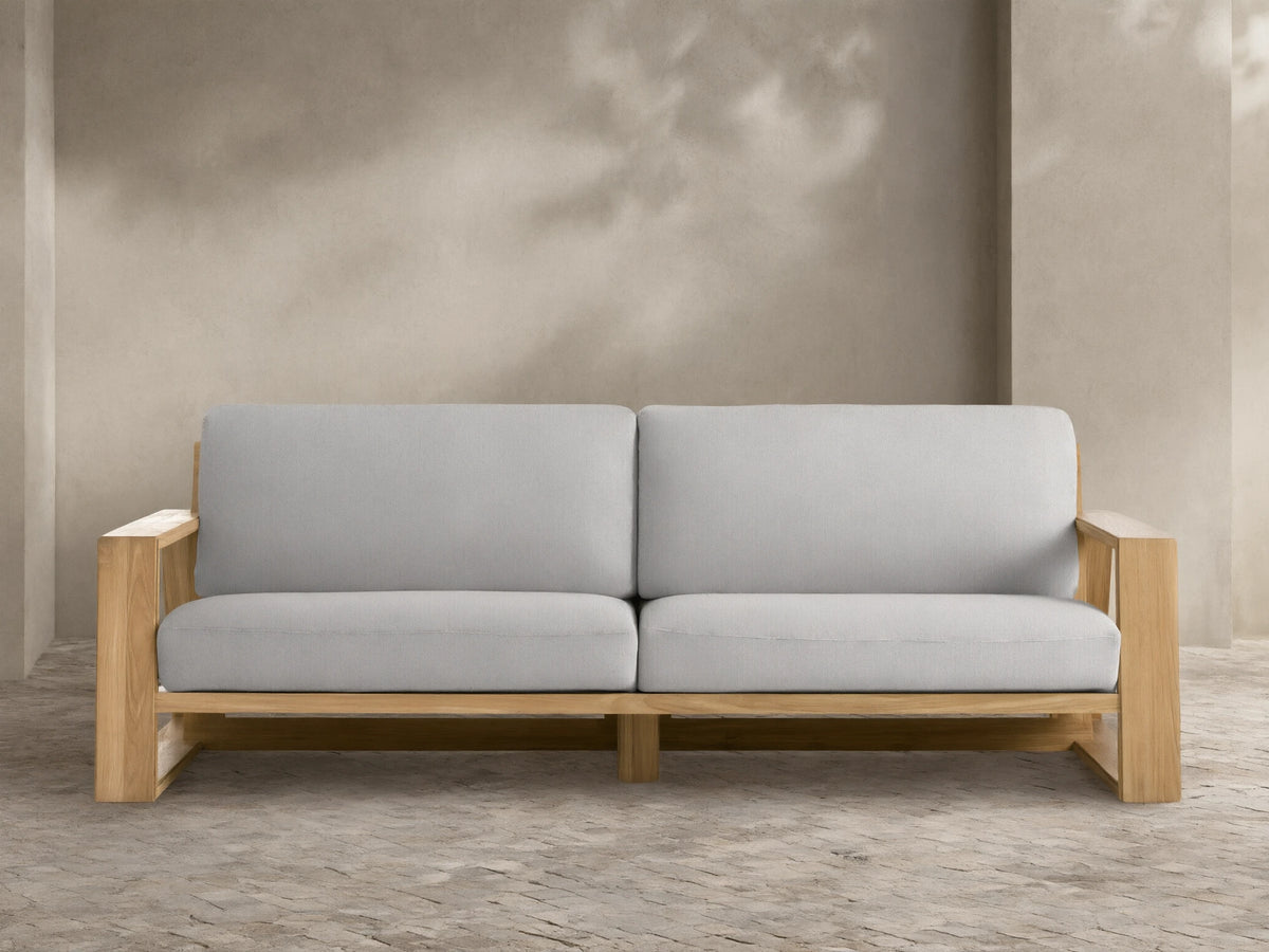 Canyon Outdoor Teak Sofa