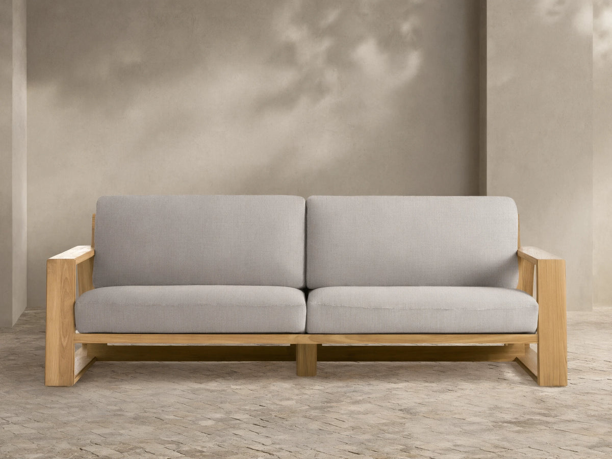 Canyon Outdoor Teak Sofa