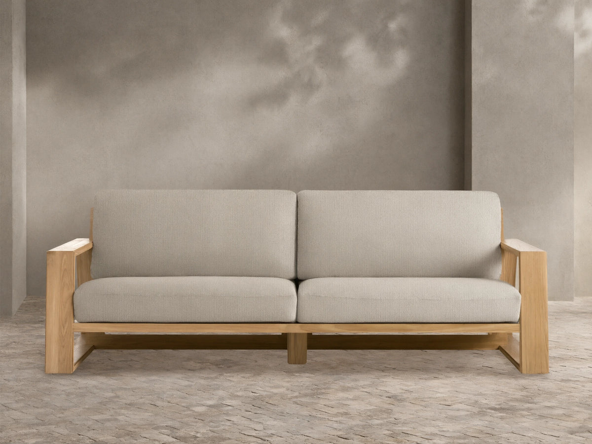 Canyon Outdoor Teak Sofa