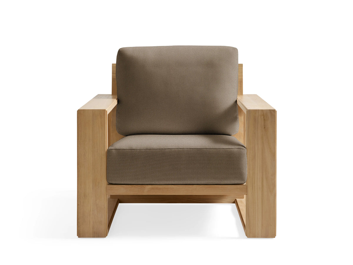 Canyon Outdoor Teak Lounge Chair