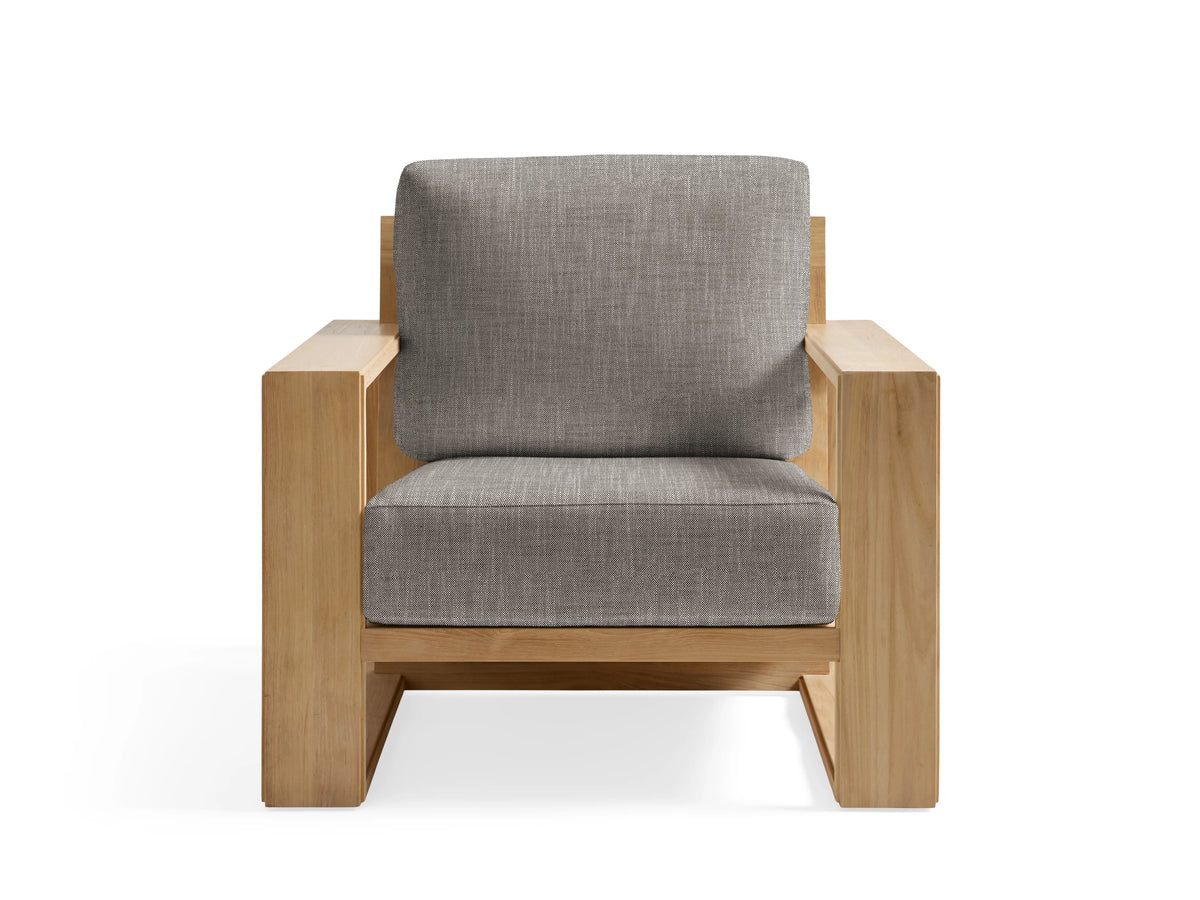 Canyon Outdoor Teak Lounge Chair