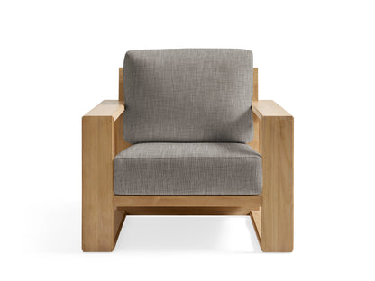 Canyon Outdoor Teak Lounge Chair