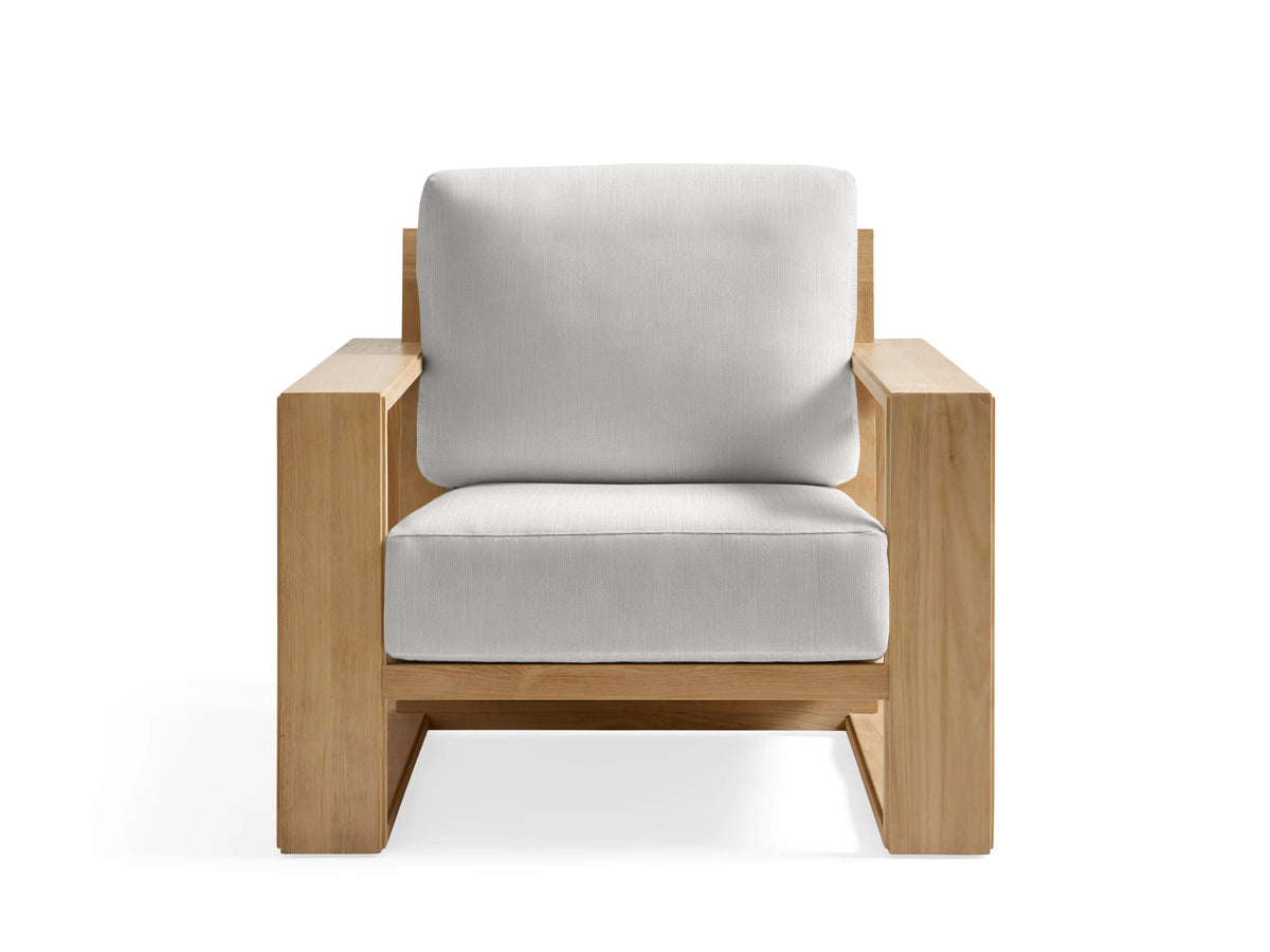 Canyon Outdoor Teak Lounge Chair