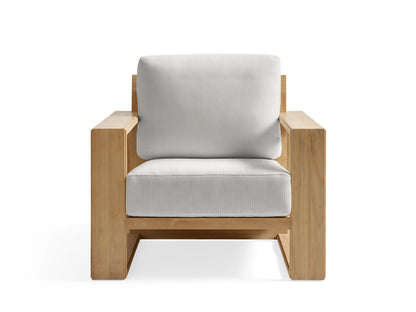 Canyon Outdoor Teak Lounge Chair