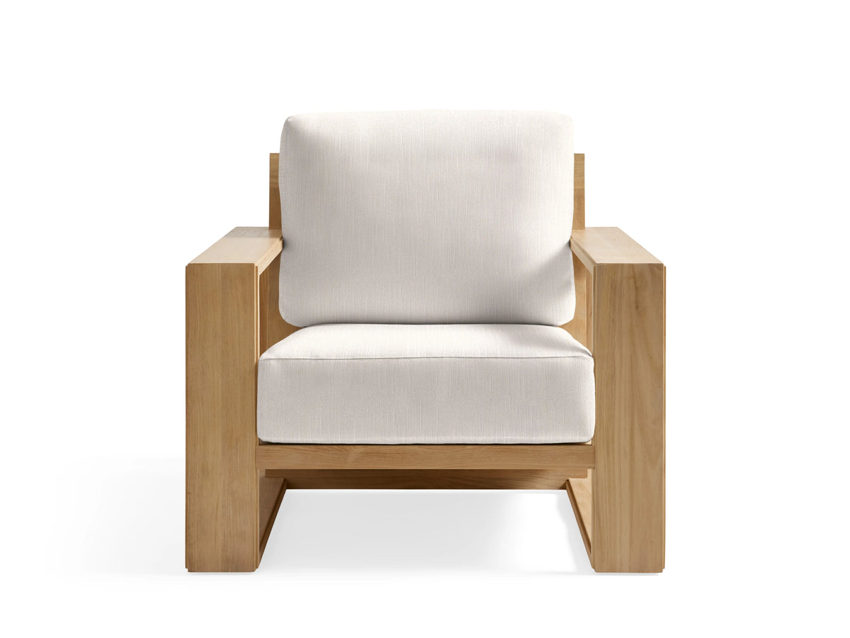 Canyon Outdoor Teak Lounge Chair