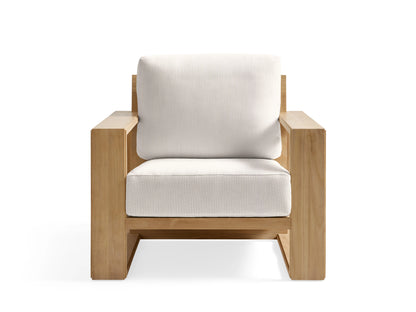 Canyon Outdoor Teak Lounge Chair