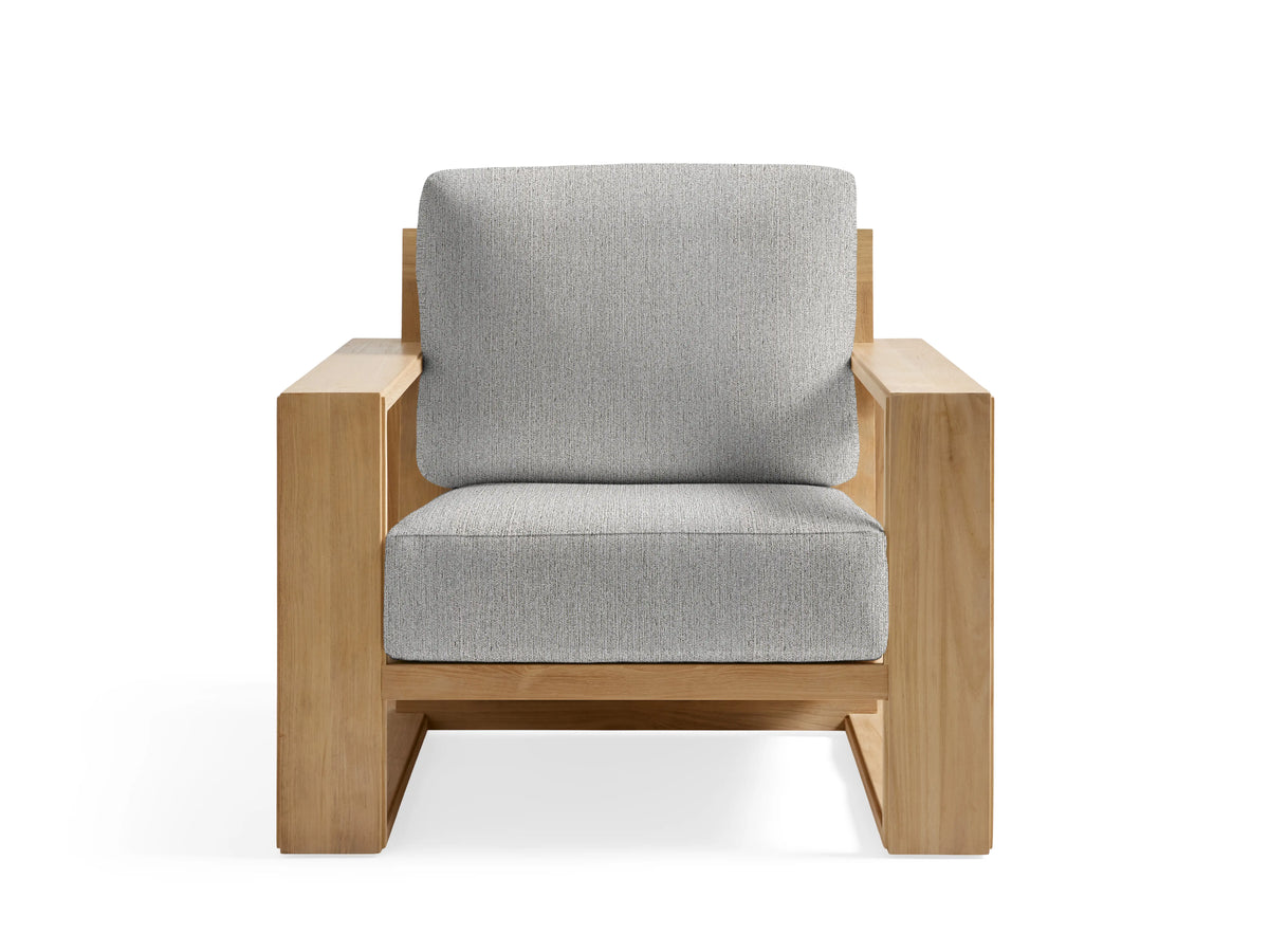 Canyon Outdoor Teak Lounge Chair