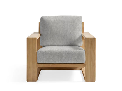 Canyon Outdoor Teak Lounge Chair
