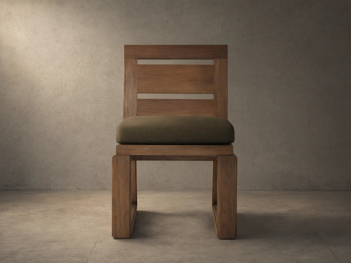 Canyon Outdoor Teak Dining Side Chair