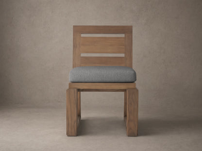 Canyon Outdoor Teak Dining Side Chair