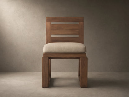 Canyon Outdoor Teak Dining Side Chair