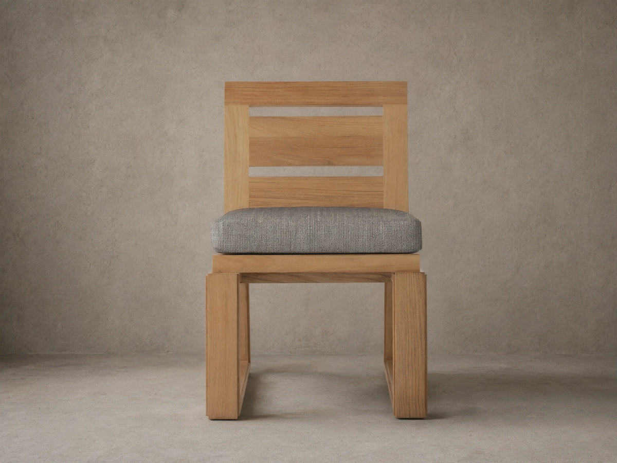 Canyon Outdoor Teak Dining Side Chair
