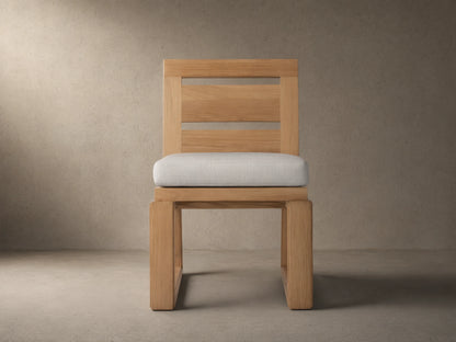 Canyon Outdoor Teak Dining Side Chair